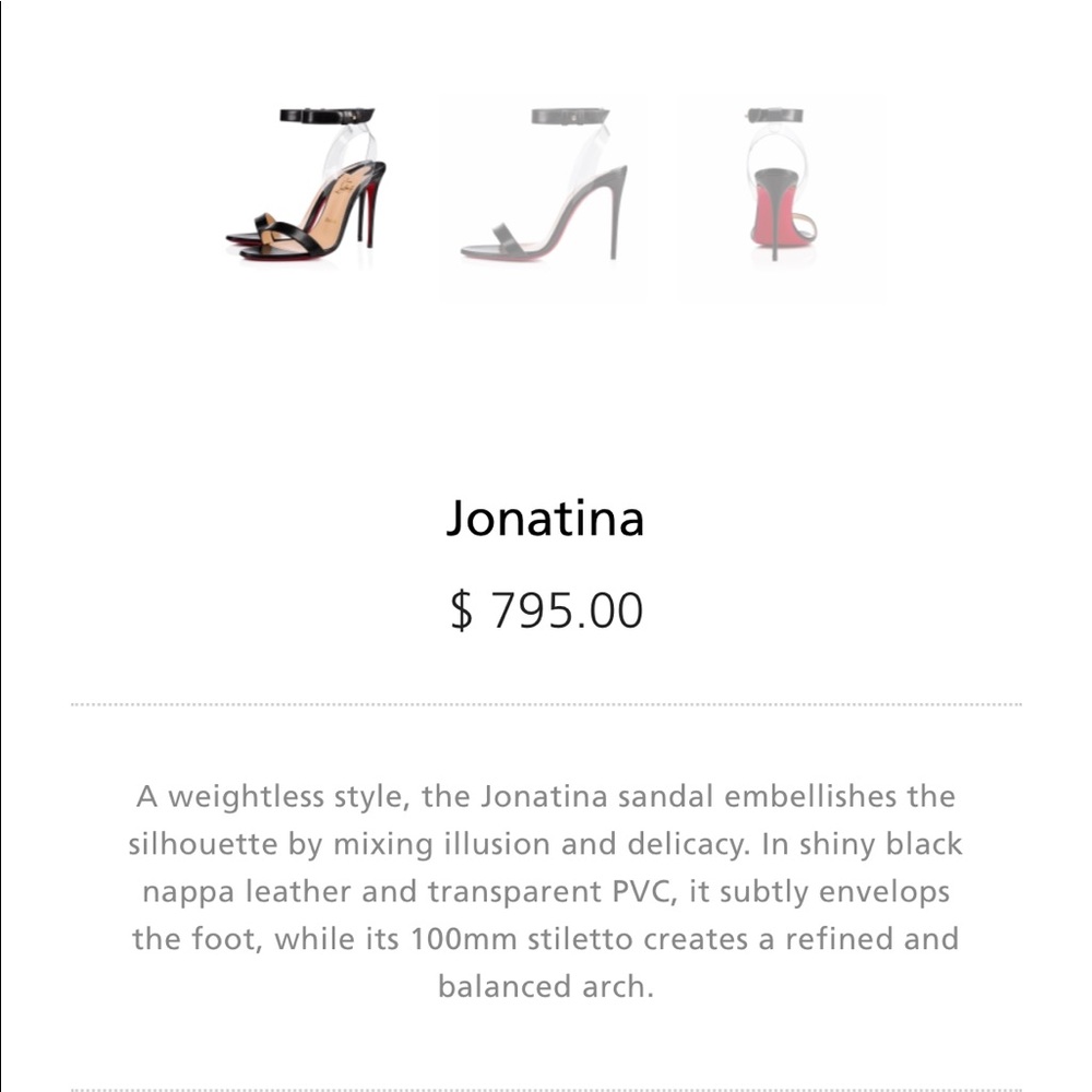 Christian Louboutin Jonatina 100 leather